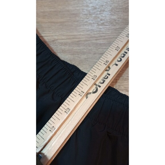 Vintage LL Bean Pants Womens XL Black Windbreaker Nylon Full Zip Extra Large - Picture 13 of 16